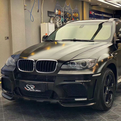 Sıcak Satış X6 E70 E71 Geniş Vücut Kit Forbmw X6 Vücut Kit Ön ve Arka Bump Spoiler Yan Eteği