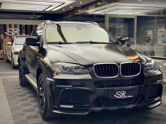 Sıcak Satış X6 E70 E71 Geniş Vücut Kit Forbmw X6 Vücut Kit Ön ve Arka Bump Spoiler Yan Eteği