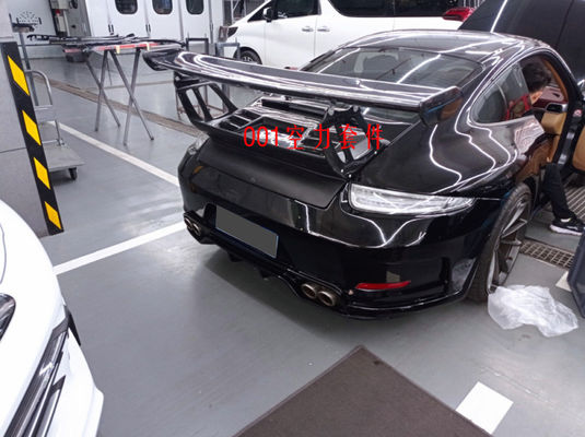 Porsche 911 997.1 997.2 Spoiler için yeni ürün 911 997.1 997.2 Karbon Fiber Spoiler Tail Fin GT3RS Style Spoiler