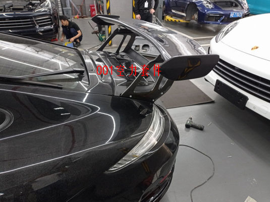Porsche 911 997.1 997.2 Spoiler için yeni ürün 911 997.1 997.2 Karbon Fiber Spoiler Tail Fin GT3RS Style Spoiler