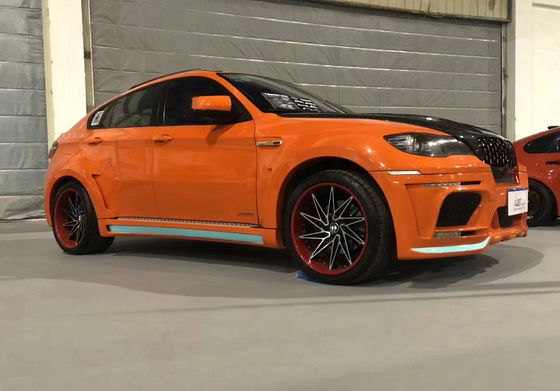 Sıcak Satış X6 E70 E71 Geniş Vücut Kit Forbmw X6 Vücut Kit Ön ve Arka Bump Spoiler Yan Eteği