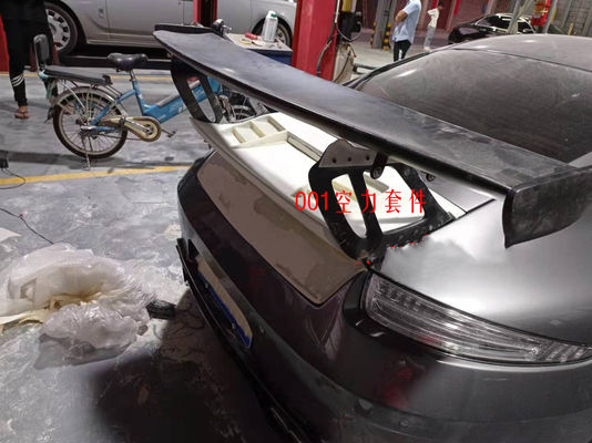 Porsche 911 997.1 997.2 Spoiler için yeni ürün 911 997.1 997.2 Karbon Fiber Spoiler Tail Fin GT3RS Style Spoiler