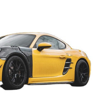 Porsche Cayman Karbon Fiber Tuyere 718 Boxster Karbon Fiber Yan Hava Girişi için Yeni Ürün