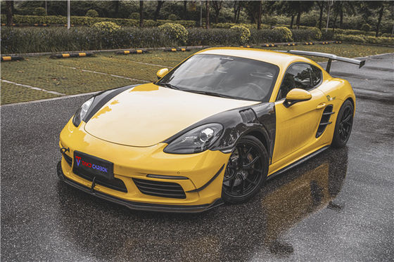Porsche Cayman Karbon Fiber Tuyere 718 Boxster Karbon Fiber Yan Hava Girişi için Yeni Ürün