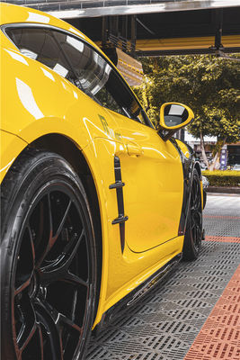 Porsche Cayman Karbon Fiber Tuyere 718 Boxster Karbon Fiber Yan Hava Girişi için Yeni Ürün