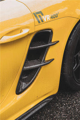 Porsche Cayman Karbon Fiber Tuyere 718 Boxster Karbon Fiber Yan Hava Girişi için Yeni Ürün
