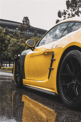 Porsche Cayman Karbon Fiber Tuyere 718 Boxster Karbon Fiber Yan Hava Girişi için Yeni Ürün