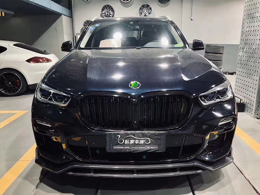 Sıcak Satış X5 G05 Karbon Fiber Body Kit Forbmw X5 Karbon Fiber Ön Kürek Arka Diffuser Spoiler Yan Eteği