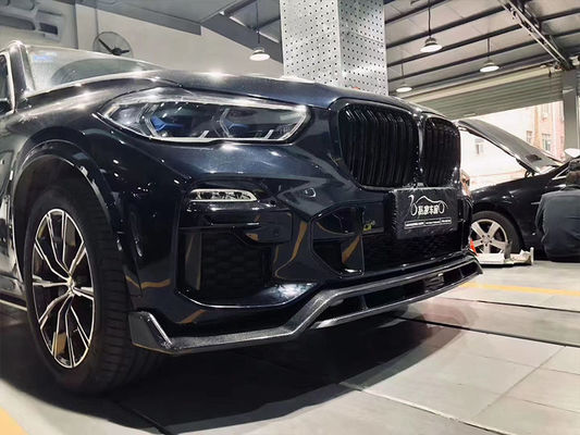 Sıcak Satış X5 G05 Karbon Fiber Body Kit Forbmw X5 Karbon Fiber Ön Kürek Arka Diffuser Spoiler Yan Eteği