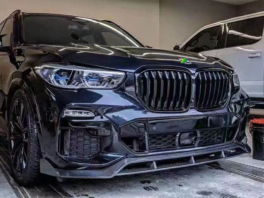 Sıcak Satış X5 G05 Karbon Fiber Body Kit Forbmw X5 Karbon Fiber Ön Kürek Arka Diffuser Spoiler Yan Eteği