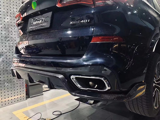 Sıcak Satış X5 G05 Karbon Fiber Body Kit Forbmw X5 Karbon Fiber Ön Kürek Arka Diffuser Spoiler Yan Eteği