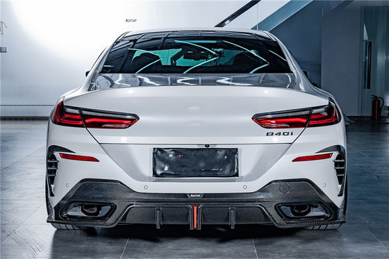 Sıcak Satış G14 G15 G16 840i 850i Karbon Fiber Body Kit Forbmw 8 Serisi Ön Kürek Arka Diffuser Spoiler