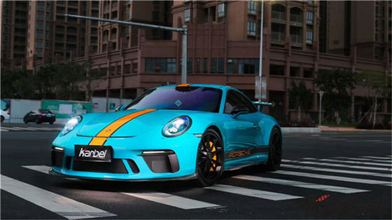 Porsche 911 991.2 GT3 911 GT3 Karbon Fiber Karoseri Kütüphane Karbon Fiber Ön Kürek Arka Diffuser Yan Etek Kütüphane