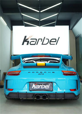 Porsche 911 991.2 GT3 911 GT3 Karbon Fiber Karoseri Kütüphane Karbon Fiber Ön Kürek Arka Diffuser Yan Etek Kütüphane