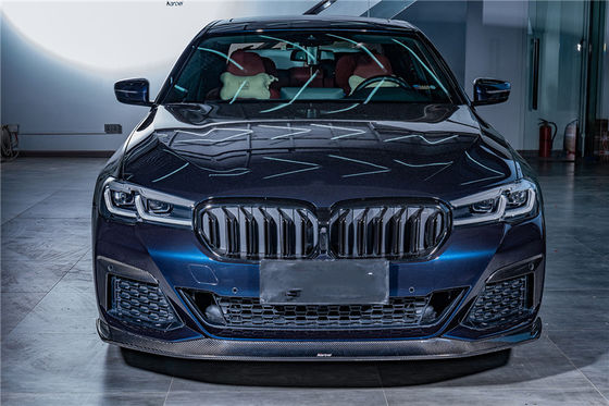Sıcak Satış G30 G38 530i BMW 5 Serisi Karbon Fiber Ön Kürek Arka Diffuser Spoiler