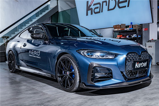 Sıcak Satış G22 G23 425i 430I BMW 4 Serisi Karbon Fiber Karoseri Kütüphane Karbon Fiber Ön Kürek Arka Diffuser Spoil