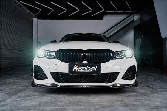 Yüksek Kaliteli Kuru Karbon Elyafı G20 G28 320 325 330 BMW 3 Serisi Ön Dudak Arka Diffuser Spoiler