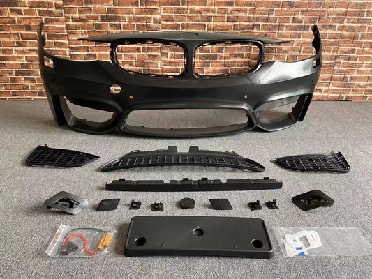 PP Plastik Malzeme F34 3 Serisi GT 320 330 328i Bodies Kit F34 Upgrade M4 Style Ön ve arka tampon