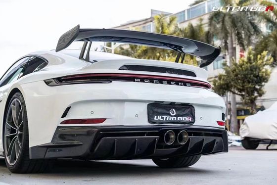 Porsche 911 992 Karbon Fiber Malzemesi için Karbon Fiber Spoiler 911 992 Gelişmiş GT3 Tarzı Arka Spoiler