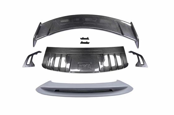 Porsche 911 992 Karbon Fiber Malzemesi için Karbon Fiber Spoiler 911 992 Gelişmiş GT3 Tarzı Arka Spoiler
