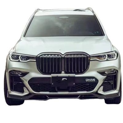 BMW X7 Karbon Fiber Bodies Kit'i için Otomatik Parçalar X7 FD tarzı yükseltilmiş Karbon Fiber Ön Kürek Diffuser Spoiler Top Wing Body Kit