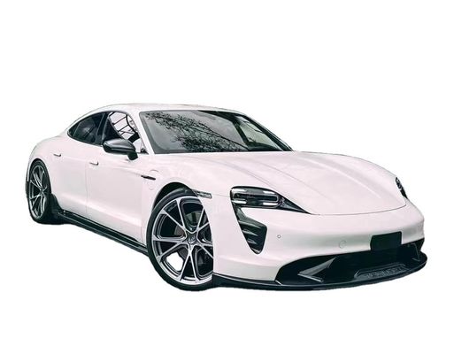 Porsche Taycan Karbon Elyafı Beden Kitsesi Taycan Upgrade Tech Style Karbon Elyafı Ön Dudak Diffuser Spoiler Side Skirt Body Kit