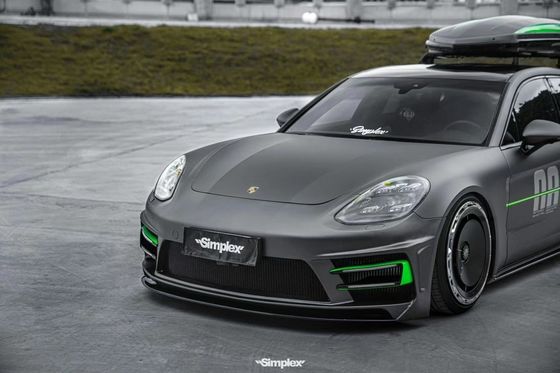 Porsche Palamela 971 Bodies Kit 971 ATR Upgraded Style Ön ve Arka Bumper Side Skirt Bodies Kit