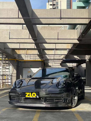 Porsche 911 992 Bodies Kit için 911 992 Upgraded TopCar Style Ön ve Arka Tampon Spoiler Bodies Kit