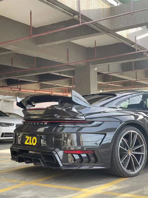 Porsche 911 992 Bodies Kit için 911 992 Upgraded TopCar Style Ön ve Arka Tampon Spoiler Bodies Kit