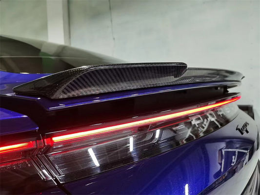 Porsche Taycan Karbon Fiber Spoiler Taycan Karbon Fiber Wing Spoiler Body Kit için