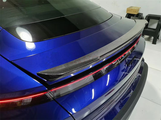 Porsche Taycan Karbon Fiber Spoiler Taycan Karbon Fiber Wing Spoiler Body Kit için