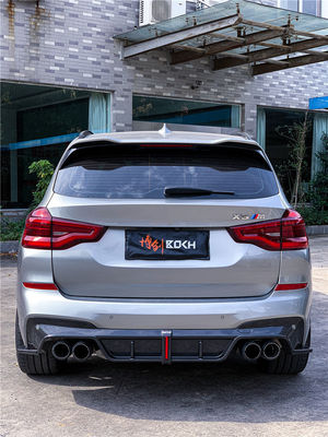 Yeni Ürün BMW X3M X4M F97 F98 X3M X4M Karbon Fiber Ön Kürek Diffuser Spoiler