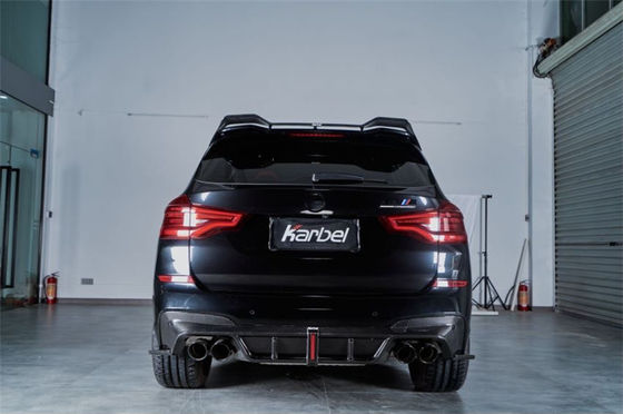 Yeni Ürün BMW X3M X4M F97 F98 X3M X4M Karbon Fiber Ön Kürek Diffuser Spoiler