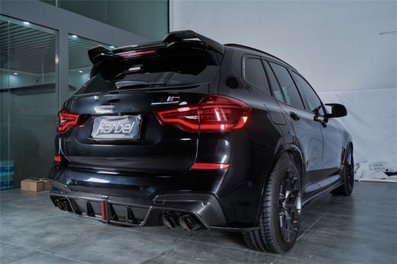 Yeni Ürün BMW X3M X4M F97 F98 X3M X4M Karbon Fiber Ön Kürek Diffuser Spoiler