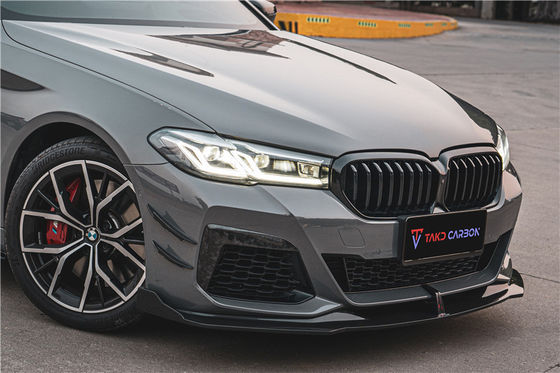 BMW 525 530 540 G30 G38 için Yeni Ürün Karbon Fiber Body Kit G30 G38 Karbon Fiber Ön Kürek Diffuser Yan Eteği