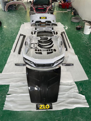 Porsche 911 992 Karoseri Kiti için Otomatik Parçalar 911 992 Turbo Geliştirilmiş Techart Tarzı Ön ve Arka Tampon Kapağı Karoseri Keti