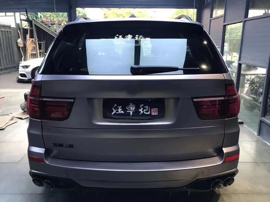 BMW E70 E71 X5 Bodies Kit FPR Malzeme X5 E70 E71 PD Upgrade Style Ön ve arka tamponlar Geniş Bodieski