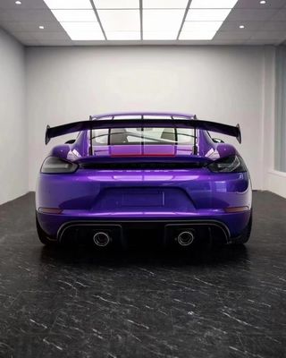 Porsche 718 981 987 Karbon fiber spoiler 718 981 987 Geliştirilmiş GT4RS stil kuyruğu spoiler