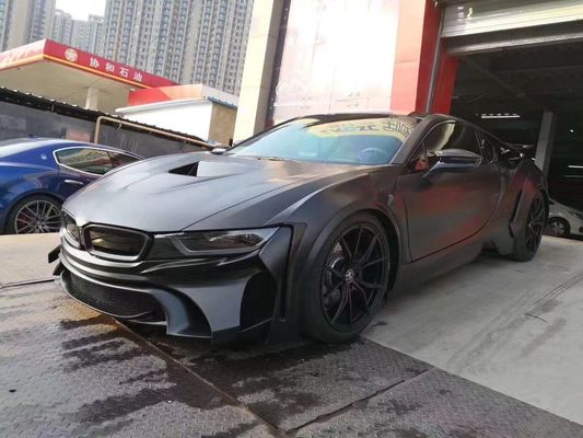 BMW I8 Karbon Fiber Body Kit I8 Upgrade Enerji tarzı Ön ve Arka Tampon Spoiler Widebody Kit