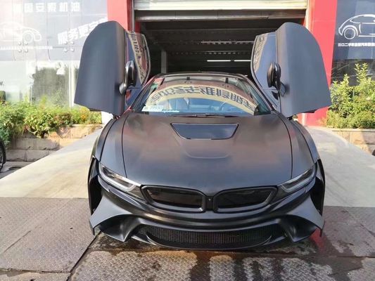 BMW I8 Karbon Fiber Body Kit I8 Upgrade Enerji tarzı Ön ve Arka Tampon Spoiler Widebody Kit