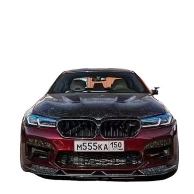 BMW 5 Serisi G30 G38 F90 Karbon Fiber Makine Kapağı G30 G38 F90 Kuru Karbon Fiber Motor Kapak Kapağı