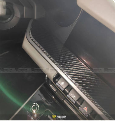 Porsche 911 992 Karbon Fiber İç İç 911 992 Karbon Fiber Merkezi Panel Kapı Tahta İç