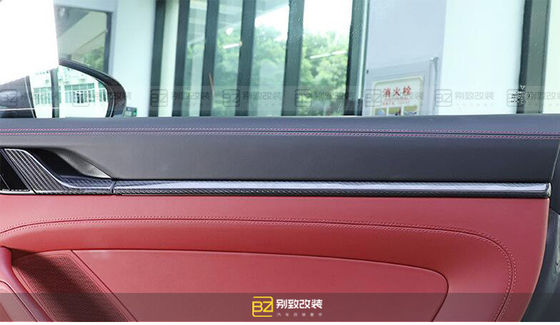 Porsche 911 992 Karbon Fiber İç İç 911 992 Karbon Fiber Merkezi Panel Kapı Tahta İç