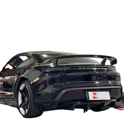 Porsche Taycan Karbon Fiber Bodies Kit için Otomatik Parçalar TAYCAN Upgrade REVOZPORT Stil Ön Kürek Diffuser Spoiler Body Kit
