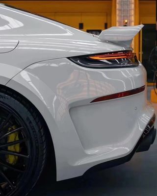 Porsche Palamela 971 Spoiler için Otomatik Parçalar Palamela 971 Techart tarzı Karbon Fiber Spoiler ile geliştirildi