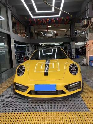 için Porsche 992 Karbon fiber Body Kit 992 Karbon fiber front lip diffuser side skirt spoiler hood fender