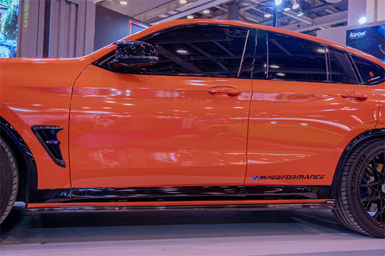 BMW X4M Karbon Fiber Bodies Kit için Otomatik Parçalar X4M Karbon Fiber Front Scoop Diffuser Spoiler Hood Body Kit