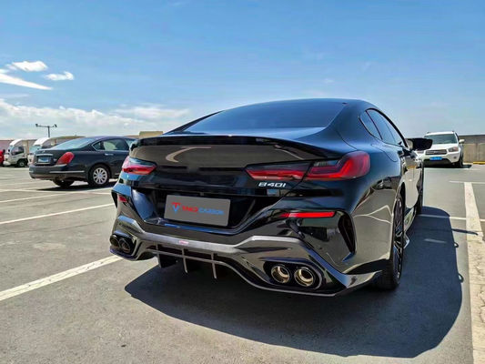 BMW 8 Serisi G14 G15 G16 840i Karbon Fiber Bodies Kit 840i Karbon Fiber Front Scoop Diffused Spoiler Side Skirt için Otomatik Parçalar