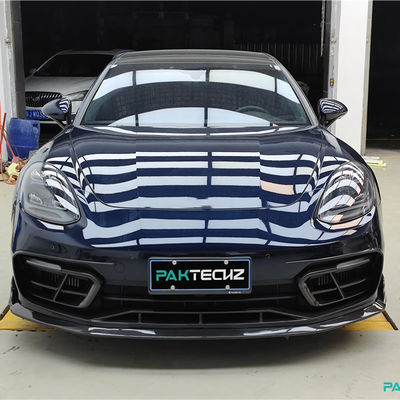 Porsche Palamela 971 Karbon Fiber Body Kit için Paramela 971 Karbon Fiber Front Lip Diffuser Spoiler Side Skirt Body Kit