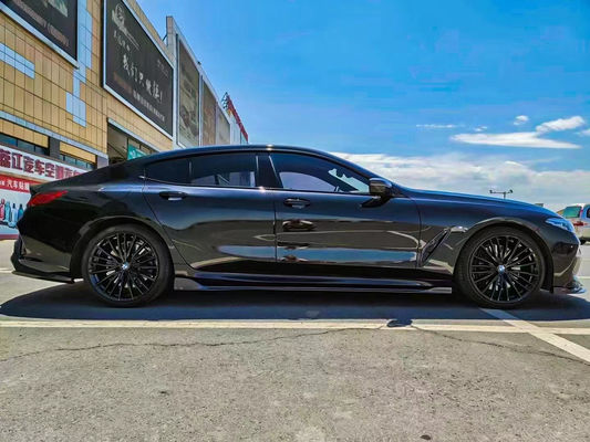 BMW 8 Serisi G14 G15 G16 840i Karbon Fiber Bodies Kit 840i Karbon Fiber Front Scoop Diffused Spoiler Side Skirt için Otomatik Parçalar